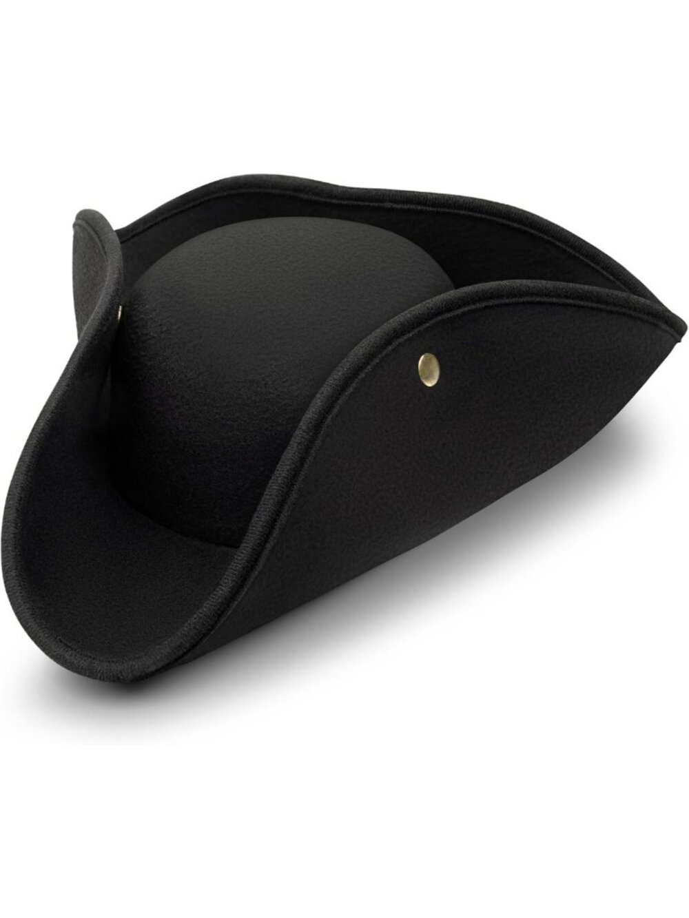Tricorn Pirate Hat for Adults - Unisex Halloween Costume Accessory, Party Wear